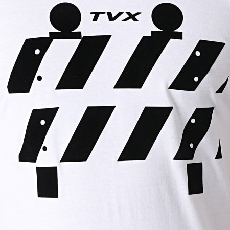 13 Block - Tee Shirt TVX Blanc Noir