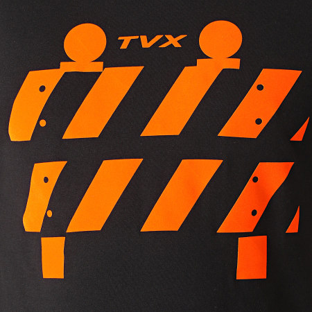 13 Block - Tee Shirt TVX Noir Orange