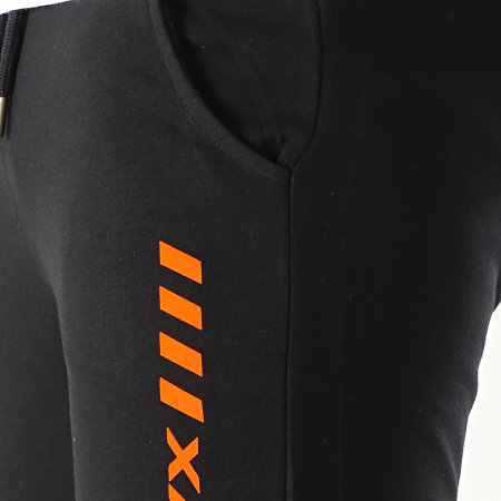 13 Block - Pantalon Jogging TVX Noir Orange