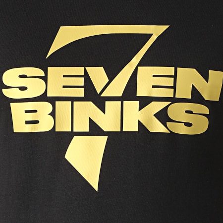 7 Binks - Tee Shirt Logo 2021 Noir Or