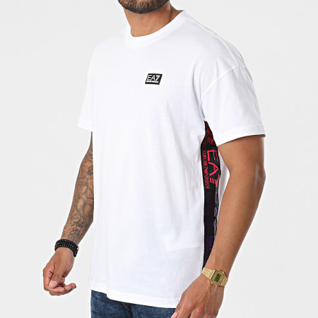 EA7 Emporio Armani - Tee Shirt A Bandes 3KPT13-PJ02Z Blanc