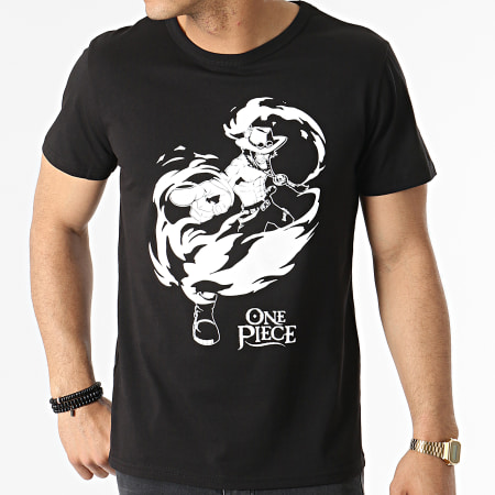 One Piece - Tee Shirt ABYTEX158 Noir