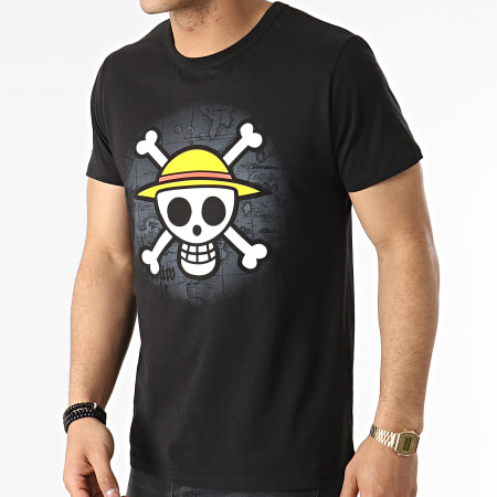 One Piece - Camiseta ABYTEX040 Negro