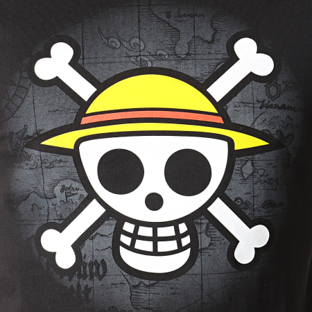 One Piece - Tee Shirt ABYTEX040 Noir