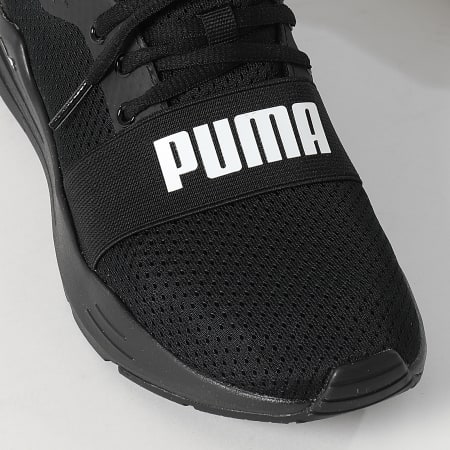 Puma - Baskets Femme Wired Run 374214 Puma Black Puma White