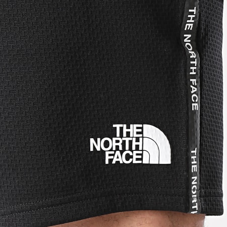The North Face - Short Jogging A Bandes A5579 Noir Réfléchissant