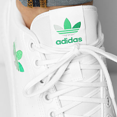Adidas Originals - Baskets NY 90 H68074 Footwear White Green Vivid Green