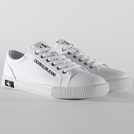 Calvin Klein - Baskets Vulcanized Sneaker Lace Up 00014 Bright White