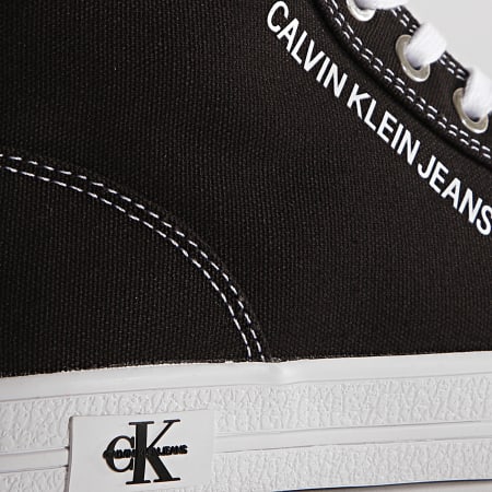 Calvin Klein - Baskets Montantes Femme Vulcanized Sneaker High Laceup 0049 Black