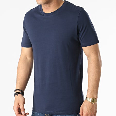 Jack And Jones - Lote de 5 Camisetas Azul Marino Blanco Negro