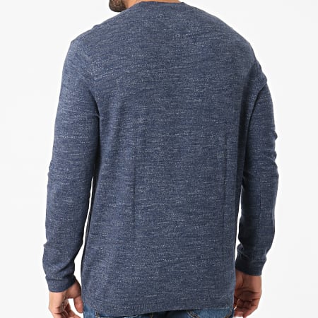 Tommy Jeans - Pull Lightweight Heather Sweater 0179 Bleu Chiné