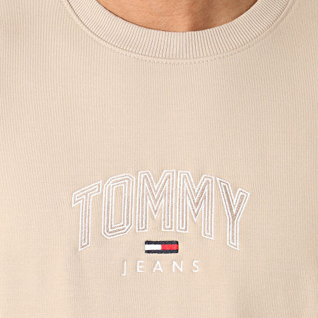 Tommy Jeans - Sweat Crewneck Lightweight Tommy 0627 Beige