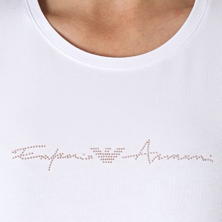 Emporio Armani - Tee Shirt Femme 163139 Blanc