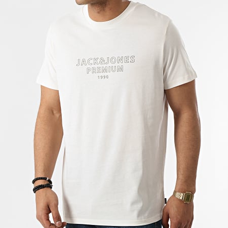 Jack And Jones - Tee Shirt Edgar Ecru