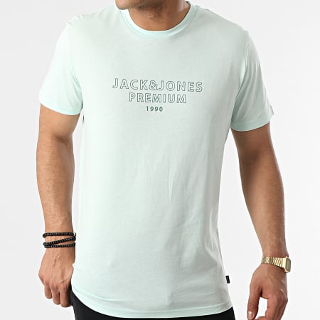 Jack And Jones - Tee Shirt Edgar Vert Clair