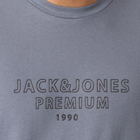 Jack And Jones - Tee Shirt Edgar Gris Bleu