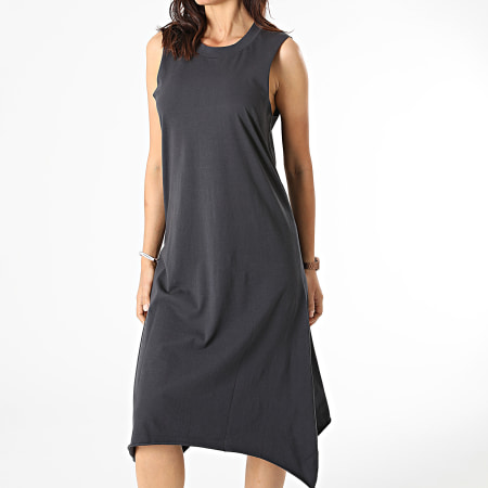 Noisy May - Robe Femme Merle A-Shape Gris Anthracite
