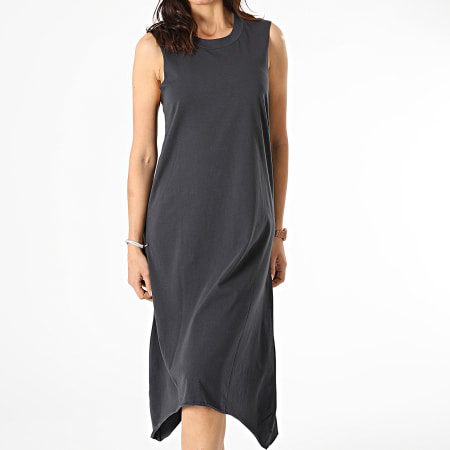 Noisy May - Robe Femme Merle A-Shape Gris Anthracite