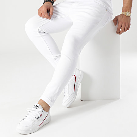 2Y Premium - Jean Skinny B5616 Blanc