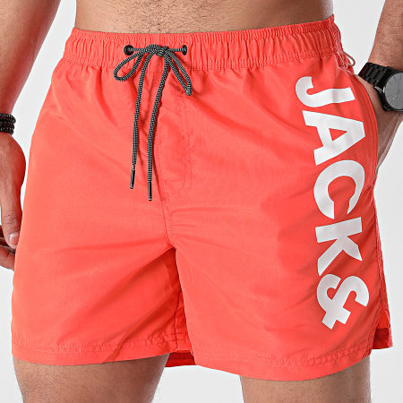 Jack And Jones - Short De Bain Bali Logo Orange