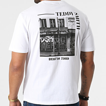Teddy Smith - Tee Shirt Kendrick Blanc