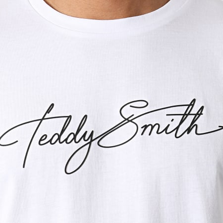 Teddy Smith - Tee Shirt Kendrick Blanc
