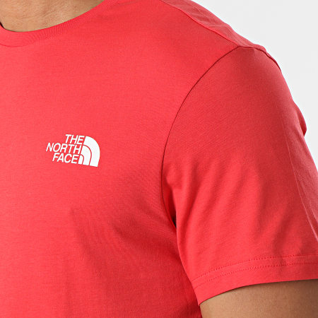 The North Face - Tee Shirt Simple Dome A2TX5 Rouge