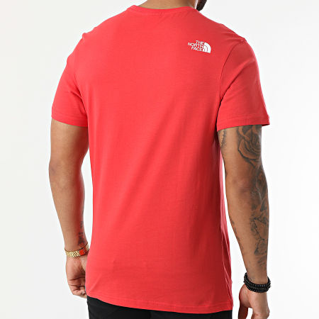 The North Face - Tee Shirt Simple Dome A2TX5 Rouge