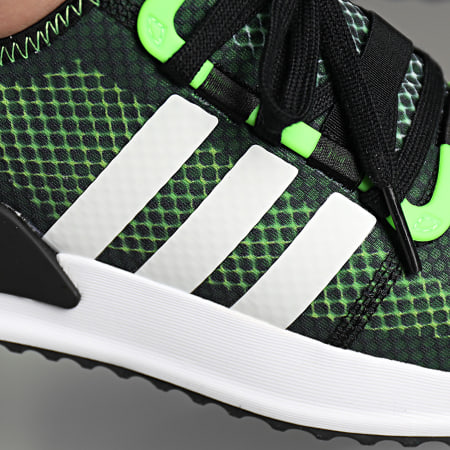 Adidas Originals - Baskets U Path Run FY5688 Core Black Cloud White Solar Green