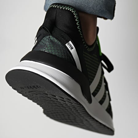 Adidas Originals - Baskets U Path Run FY5688 Core Black Cloud White Solar Green