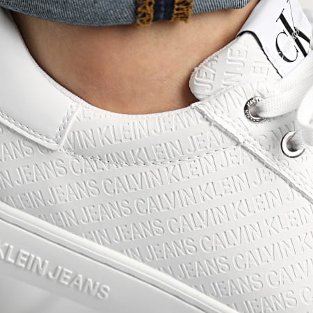 Calvin Klein - Baskets Cupsole Sneaker Lace Up 0031 Bright White
