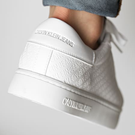 Calvin Klein - Baskets Cupsole Sneaker Lace Up 0031 Bright White