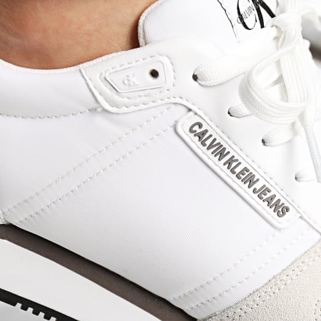 Calvin Klein - Baskets Runner Sneaker Lace Up 0038 Bright White