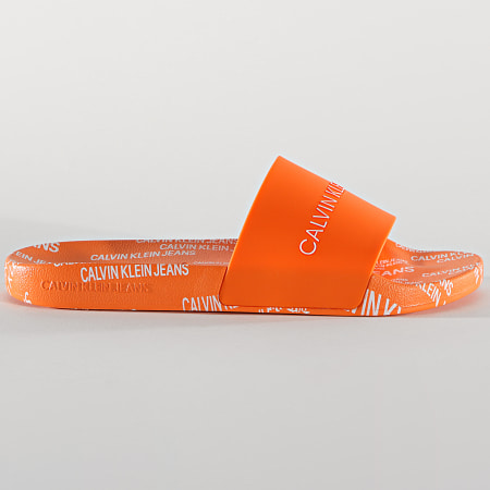 Calvin Klein - Claquettes Institutional 0074 Orange