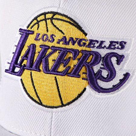 Mitchell and Ness - Casquette Trucker Cool Down 6HSSMM19479 Los Angeles Lakers Blanc