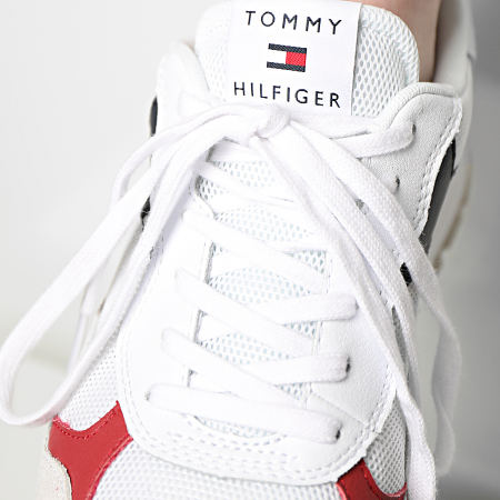 Tommy Hilfiger - Baskets Retro Runner Mix 3418 White