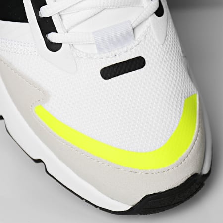 Adidas Originals - Baskets ZX 1K Boost H69037 Footwear White Core Black Solar Yellow