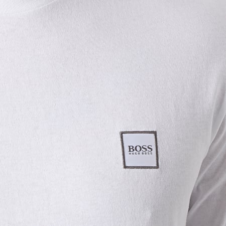 BOSS By Hugo Boss - Tee Shirt Manches Longues Tacks 50459456 Blanc