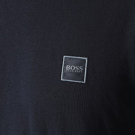 BOSS - Tee Shirt Manches Longues Tacks 50459456 Bleu Marine