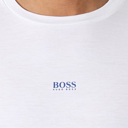 BOSS - Tee Shirt Tegrade 50453673 Blanc Bleu Dégradé