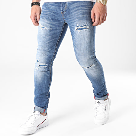 KZR - Jeans skinny 37709 Denim blu
