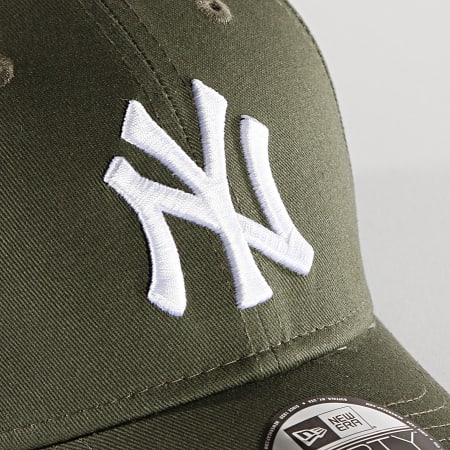 New Era - Gorra infantil 9Forty League Essential 12745559 New York Yankees Caqui Verde