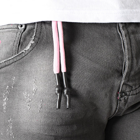 Uniplay - Short Jean 335 Gris