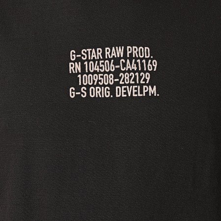 G-Star - Tee Shirt D19848-C789 Noir Chiné