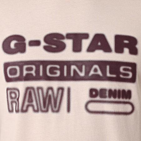 G-Star - Tee Shirt D19845-336 Rose