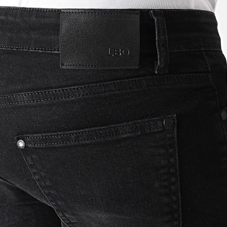 LBO - Short Jean Skinny Fit 1461 Denim Noir