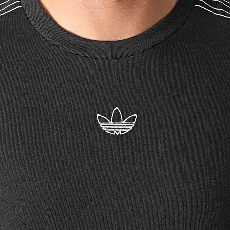 Adidas Originals - Camiseta 3 Rayas GN2417 Negra