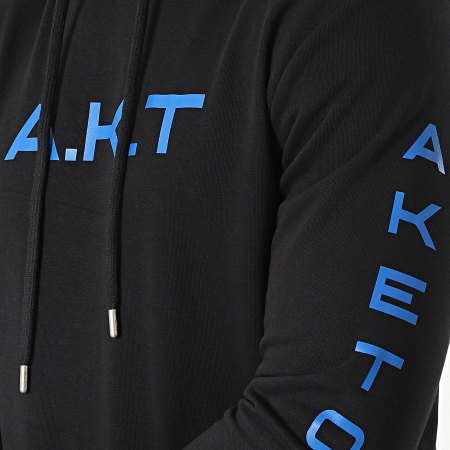 Aketo - Sweat Capuche Confiserie Noir Bleu
