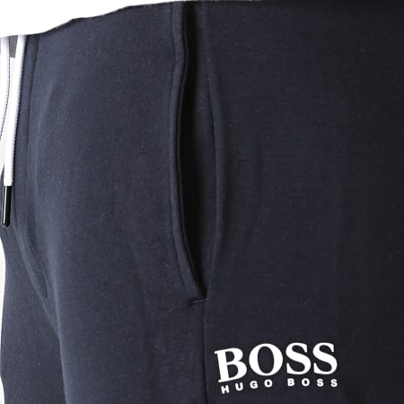 BOSS - Pantalon Jogging A Bandes Fashion 50450056 Bleu Marine