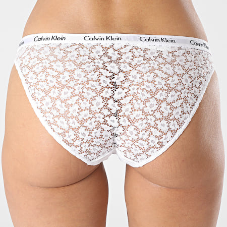 Calvin Klein - Mutandine da donna QD3860E Bianco